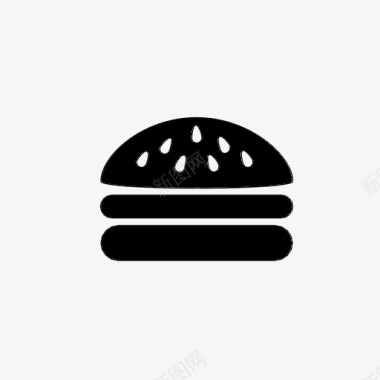 汉堡食物三明治图标图标