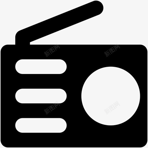收音机旧收音机收音机天线图标svg_新图网 https://ixintu.com 变速器 收音机 收音机天线 旧收音机 音频和视频图标集