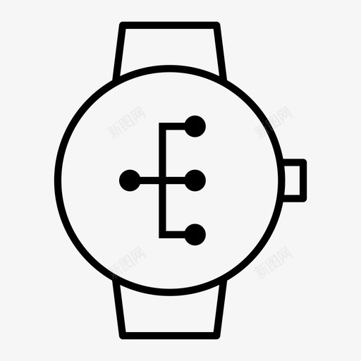 smartwatch工作流层次结构思维导图图标svg_新图网 https://ixintu.com smartwatch工作流 层次结构 工作流 思维导图 方案 流程