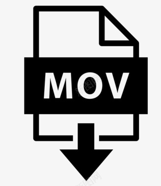 mov存档扩展名图标图标