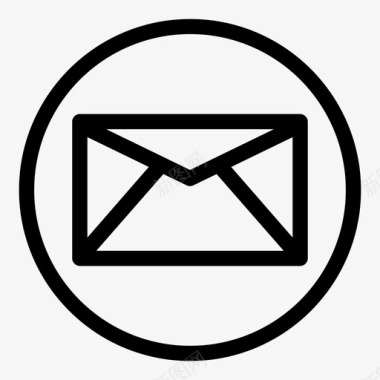 电子邮件信件邮箱图标图标