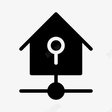 家庭搜索家庭自动化家庭图标图标