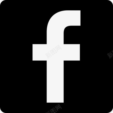 Facebook标志社交社交图标方形图标