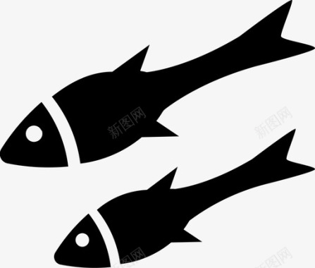鱼钓鱼蛋白质图标图标
