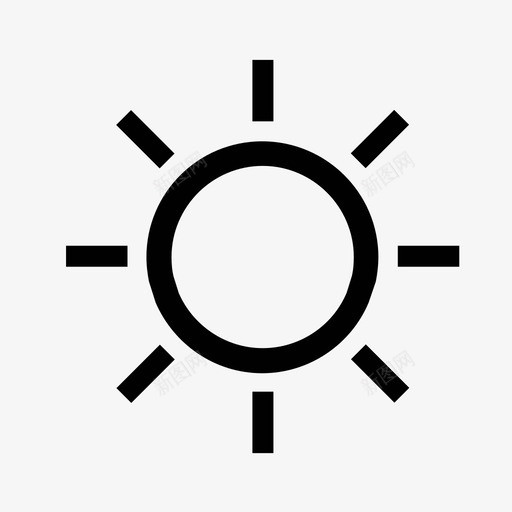 太阳白天天空图标svg_新图网 https://ixintu.com 天空 太阳 白天 阳光