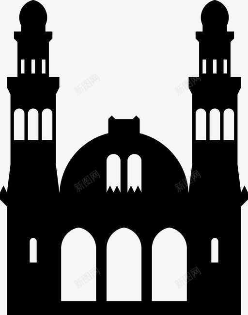 凯特乔瓦清真寺非洲阿尔及利亚图标svg_新图网 https://ixintu.com 凯特乔瓦清真寺 地标 建筑 阿尔及利亚 阿尔及尔 非洲 非洲首都