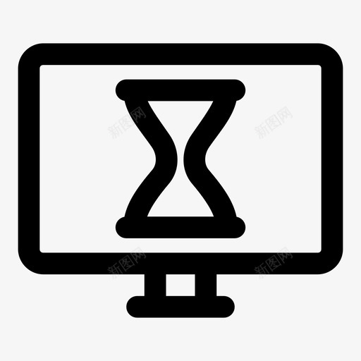 小时玻璃监视器计算机计算机显示器图标svg_新图网 https://ixintu.com imac 小时玻璃监视器 屏幕 监视器屏幕 计算机 计算机显示器 通知
