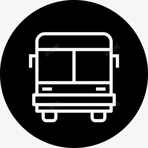 公车学校旅游图标svg_新图网 https://ixintu.com 公车 学校 旅游 车辆 车辆和交通轮差