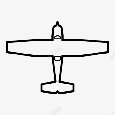 塞斯纳飞机固定翼飞机图标图标