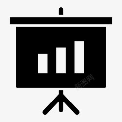 移动投影仪PNG显示信号连接移动信号图标高清图片