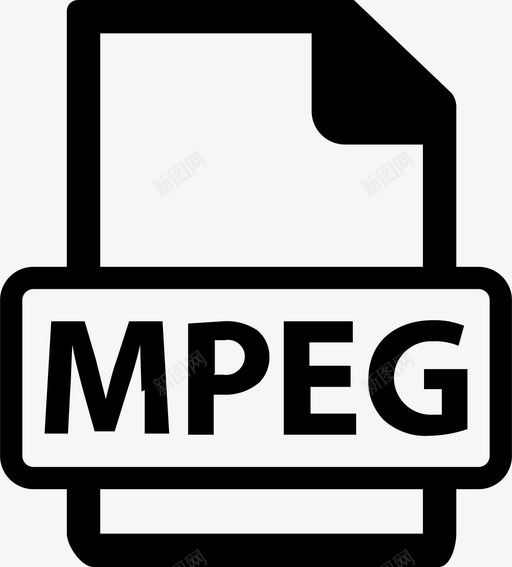 mpeg文件文件类别文件格式图标svg_新图网 https://ixintu.com mpeg文件 文件 文件格式 文件类别 文件类型