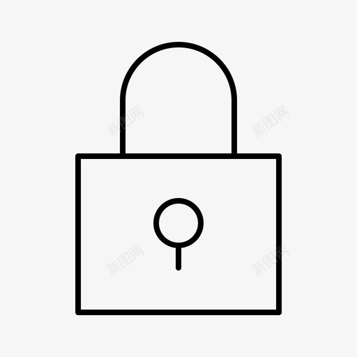 锁应用程序业务图标svg_新图网 https://ixintu.com web应用程序 业务 导航 应用程序 用户界面 软件 锁