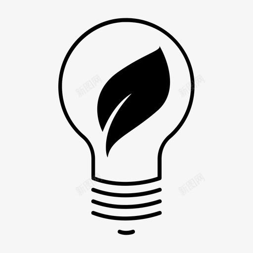 绿色电力生态环保图标svg_新图网 https://ixintu.com 创新 可持续发展 环保 生态 绿色电力 绿色能源
