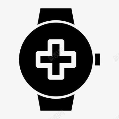 智能手表医疗急救医疗图标图标