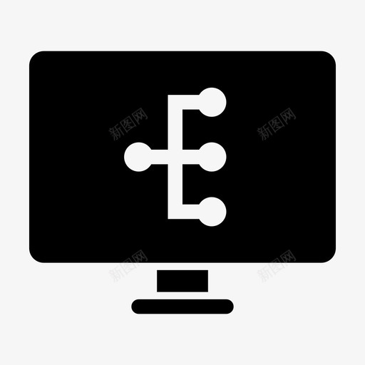 监控工作流层次结构链接图标svg_新图网 https://ixintu.com 关系 层次结构 工作流 方案 流程 监控工作流 链接