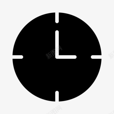 时钟商务开发图标图标