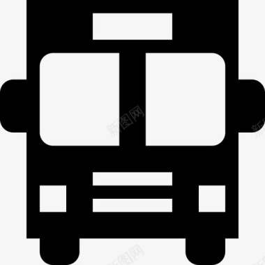 总线公共交通图标图标