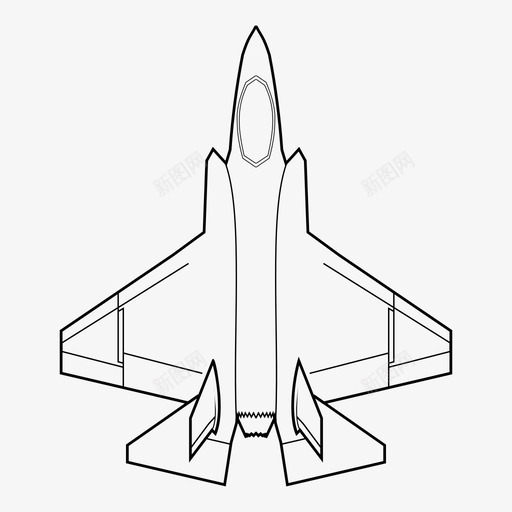 f35c航母战斗机图标svg_新图网 https://ixintu.com f35c 战斗机 战机 联合攻击战斗机 航母