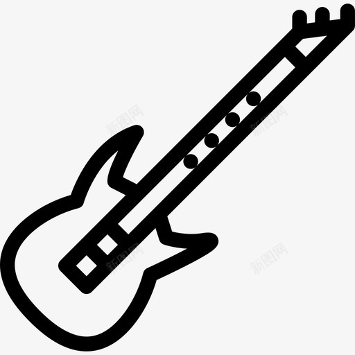 电吉他乐队音乐图标svg_新图网 https://ixintu.com 乐器 乐队 电吉他 音乐 音乐大纲 音乐风格