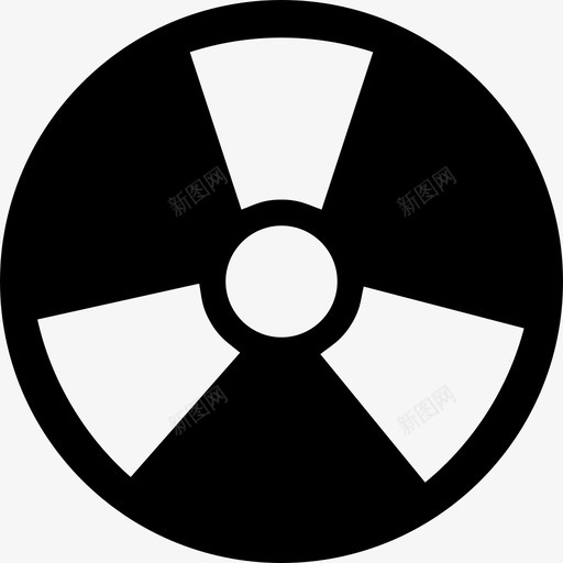带三条射线符号超图标的辐射圆形符号svg_新图网 https://ixintu.com 带三条射线 符号 超图标的辐射圆形符号