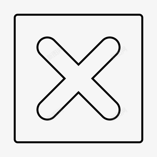 乘法closecross图标svg_新图网 https://ixintu.com close cross multiplysign quit 乘法