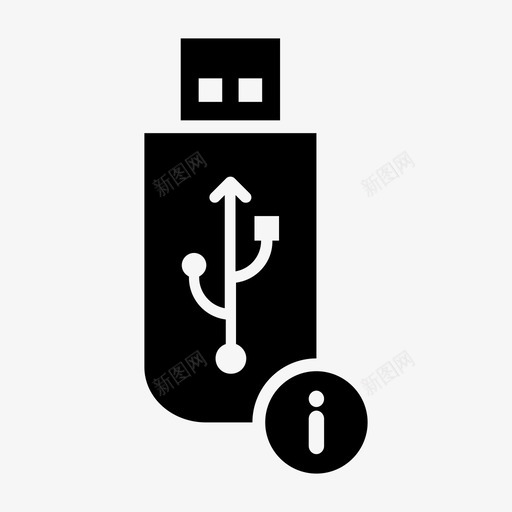 usb信息数据pendrive图标svg_新图网 https://ixintu.com STrage pendrive usb信息 usb记忆棒 数据