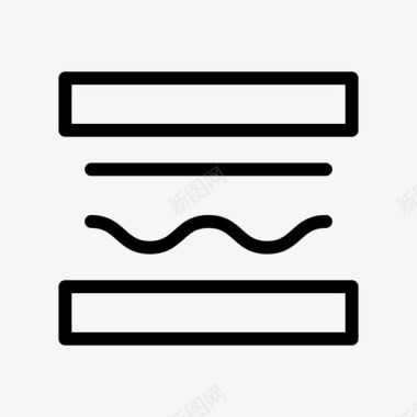 三明治酒吧自助餐厅图标图标