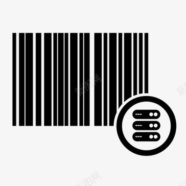 条形码数据标识产品id图标图标