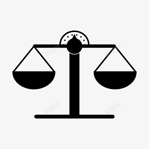 尺度平衡正义图标svg_新图网 https://ixintu.com 尺度 平衡 教育 正义 法律