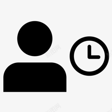 时间管理生产率项目图标图标