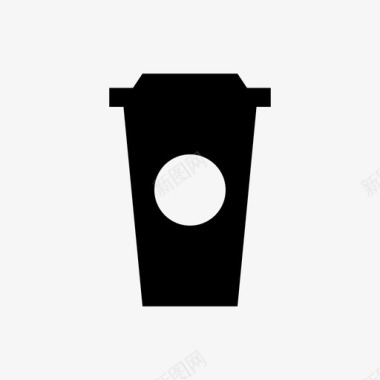 咖啡杯纸杯外卖图标图标