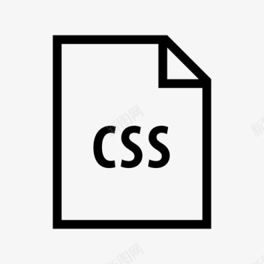 css文件html语言图标图标