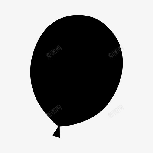气球生日气球派对图标svg_新图网 https://ixintu.com 气球 派对 派对气球 生日气球