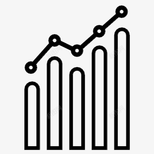 统计数据图标svg_新图网 https://ixintu.com 数据 统计