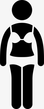 内衣胸罩内裤图标图标