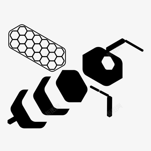 蜜蜂蜂蜜蜂王图标svg_新图网 https://ixintu.com 刺 蜂王 蜂蜜 蜜蜂
