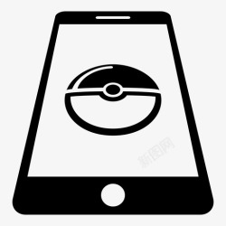 玩手机游戏pokemongo游戏成瘾手机游戏图标高清图片