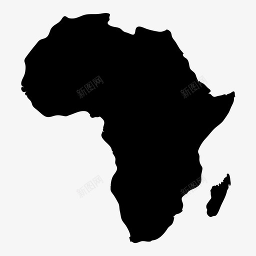 非洲大陆地理图标svg_新图网 https://ixintu.com 世界 地图 地球 地理 大陆 非洲 非洲地图