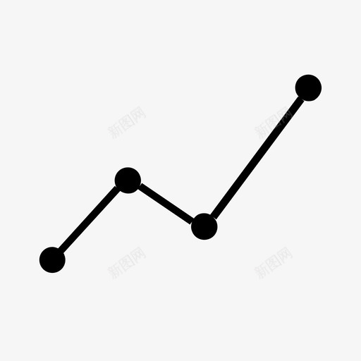 线图图直方图图标svg_新图网 https://ixintu.com 图 直方图 线图 递增图