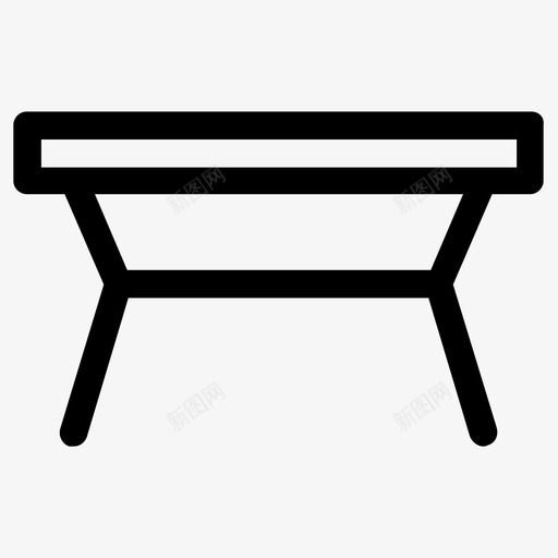 桌子椅子咖啡图标svg_新图网 https://ixintu.com 办公室 咖啡 家具 工作 桌子 椅子 餐厅