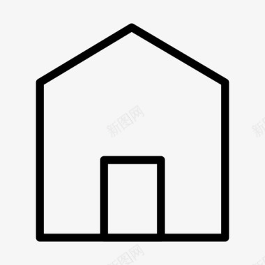 房子建筑家图标图标