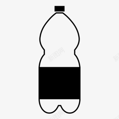 水瓶子罐子图标图标