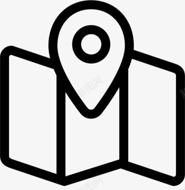地图地址地理位置图标图标