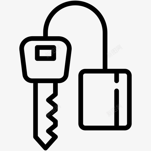 钥匙门钥匙房门钥匙图标svg_新图网 https://ixintu.com 房地产泡沫图标 房门钥匙 钥匙 门钥匙