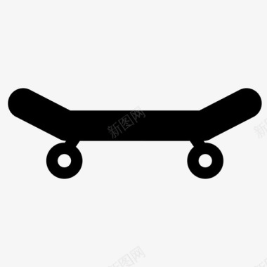 滑板极限骑行图标图标