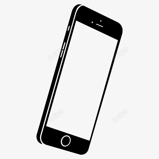 iphone7苹果智能手机图标svg_新图网 https://ixintu.com iphone7 智能手机 苹果