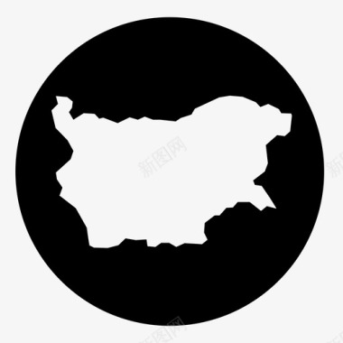 保加利亚国家欧洲图标图标