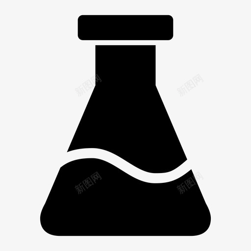 erlenmeyer烧瓶化学科学图标svg_新图网 https://ixintu.com erlenmeyer烧瓶 化学 教育 科学 试管