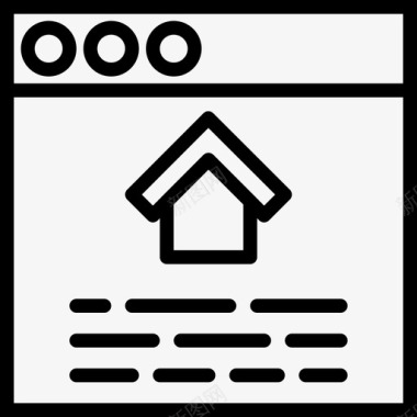 房子网页房产房源图标图标