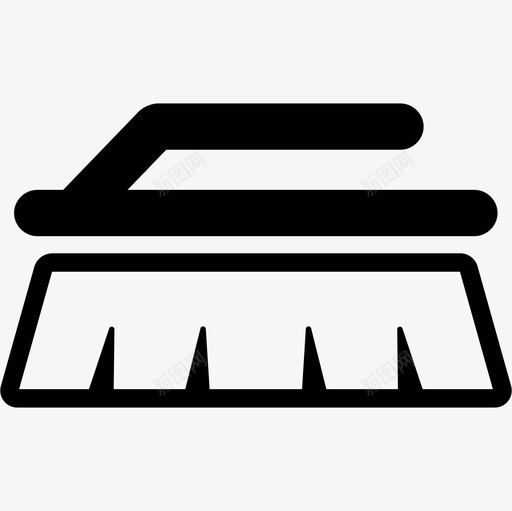 擦刷工具和用具图标svg_新图网 https://ixintu.com 工具和用具 擦刷